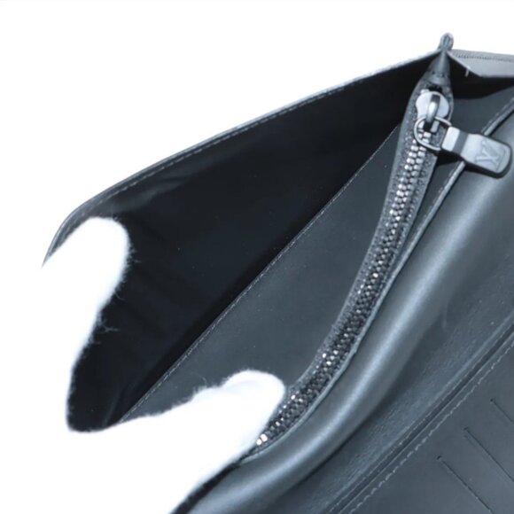 Louis Vuitton Monogram Shadow Brazza Wallet Noir - Picture 4 of 9